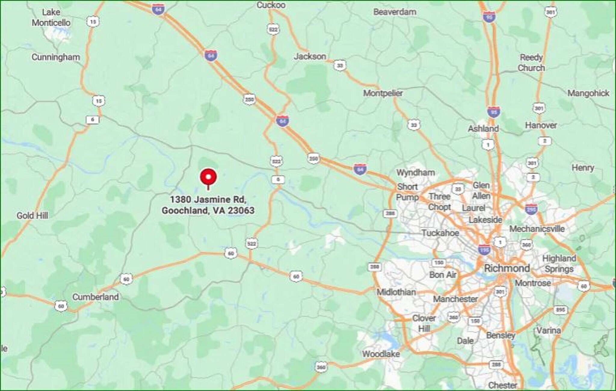 1420 Jennifers Ln, Goochland, VA à vendre Photo principale- Image 1 de 12