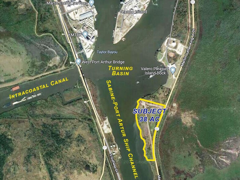 Highway 82 & Sabine Ship Channel, Port Arthur, TX à vendre - Photo du bâtiment - Image 3 de 23