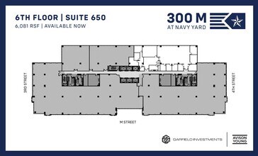 300 M St SE, Washington, DC for lease Floor Plan- Image 1 of 1