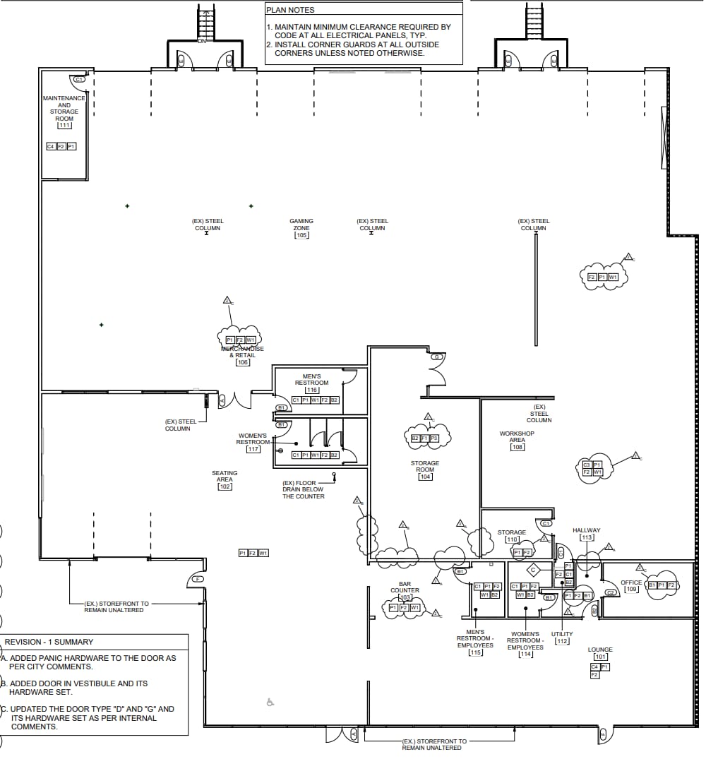 110 Technology Pky, Peachtree Corners, GA for lease Floor Plan- Image 1 of 1