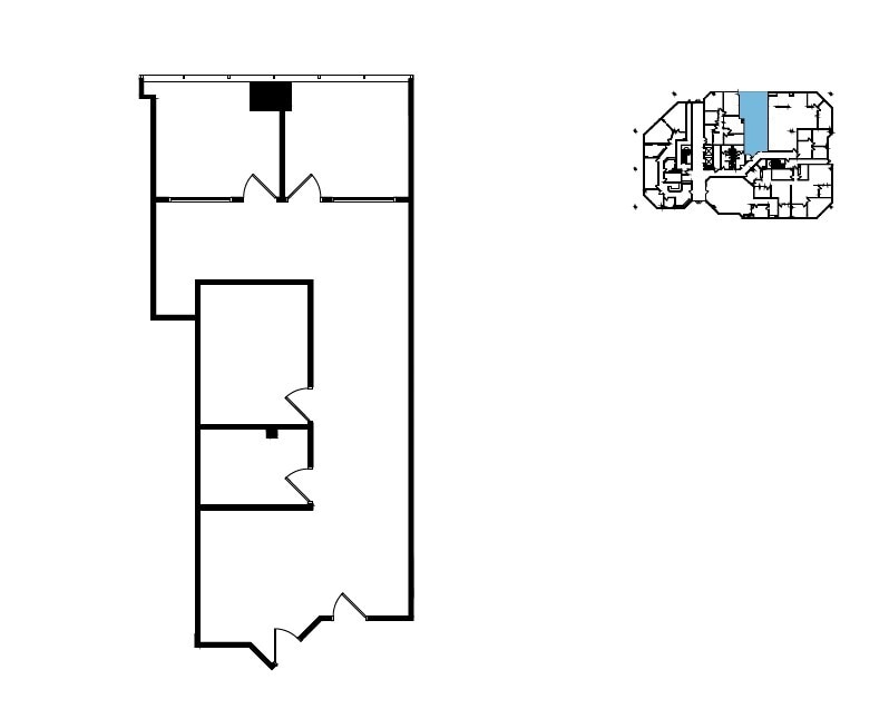6345 Balboa Blvd, Encino, CA à louer Plan d’étage- Image 1 de 1