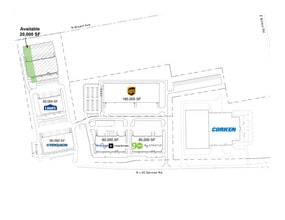 8401 N I 35 Service Rd, Oklahoma City, OK for lease Site Plan- Image 2 of 5