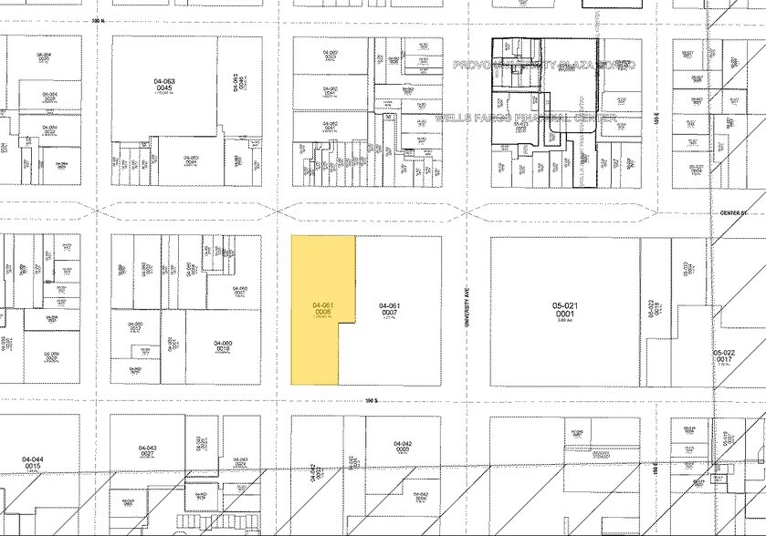 75 W Center St, Provo, UT for lease - Plat Map - Image 2 of 5