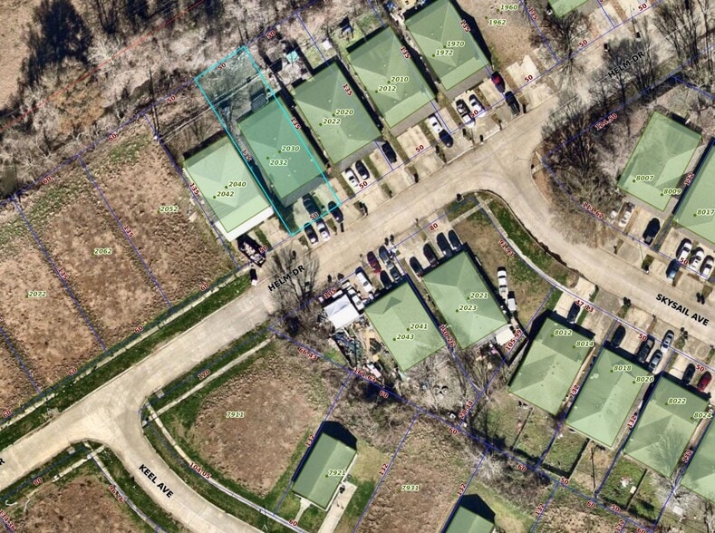 2041 Helm Dr, Baton Rouge, LA for sale - Aerial - Image 2 of 2