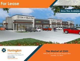 More details for NWC 2243 and Ronald Reagan, Leander, TX - Retail for Lease