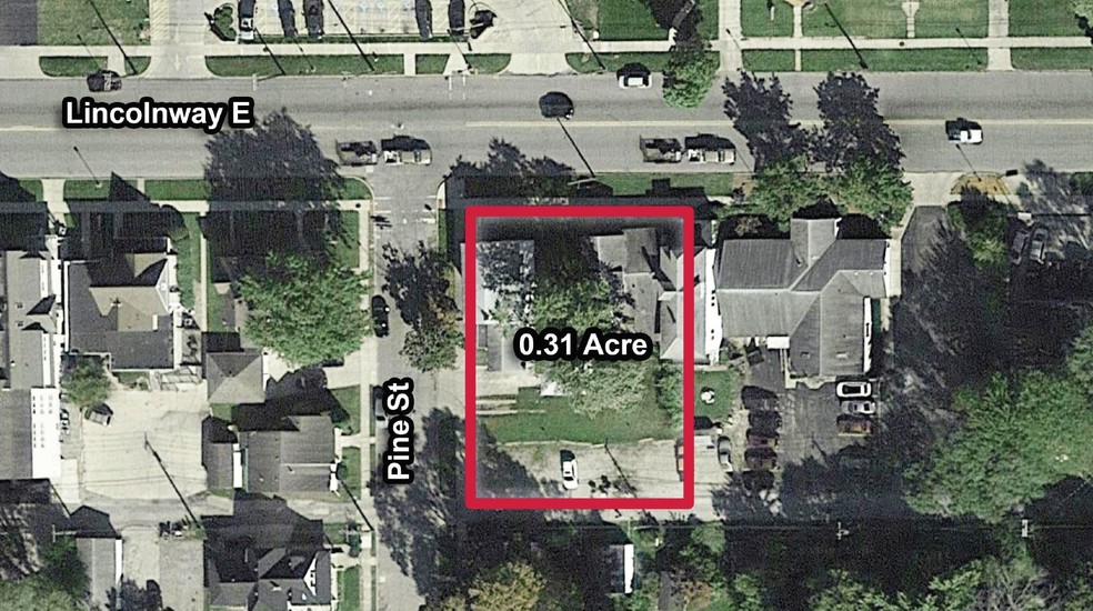 501-507 Lincolnway E, Mishawaka, IN for lease - Aerial - Image 1 of 5