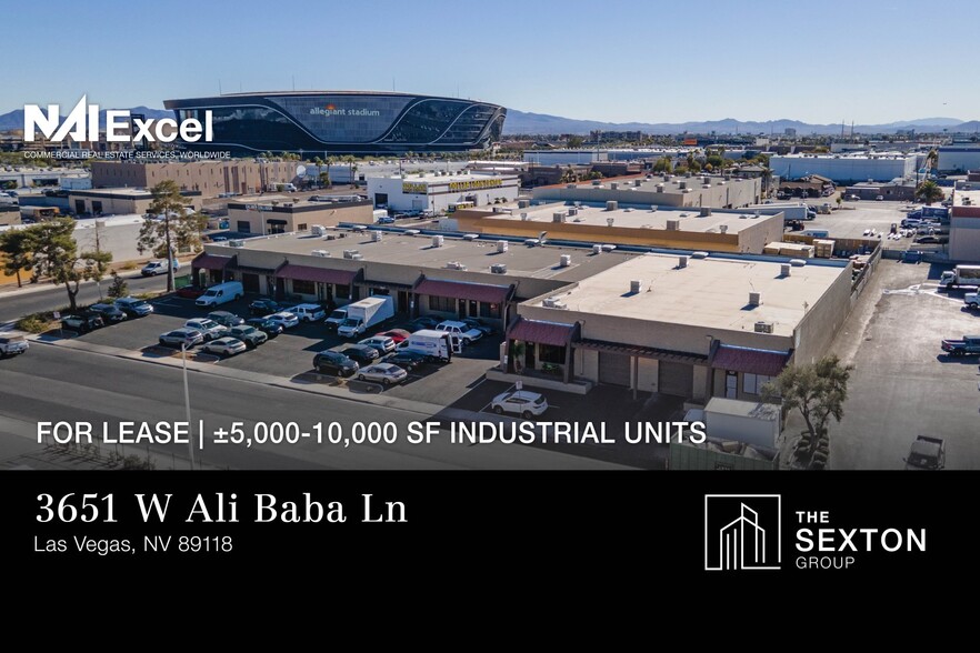 3651 W Ali Baba Ln, Las Vegas, NV for lease - Building Photo - Image 1 of 7