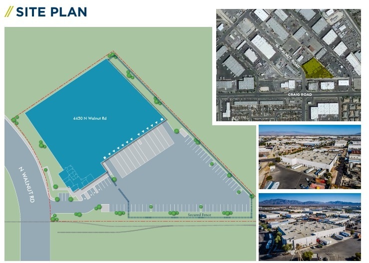 4450 N Walnut Rd, North Las Vegas, NV for lease Site Plan- Image 1 of 1