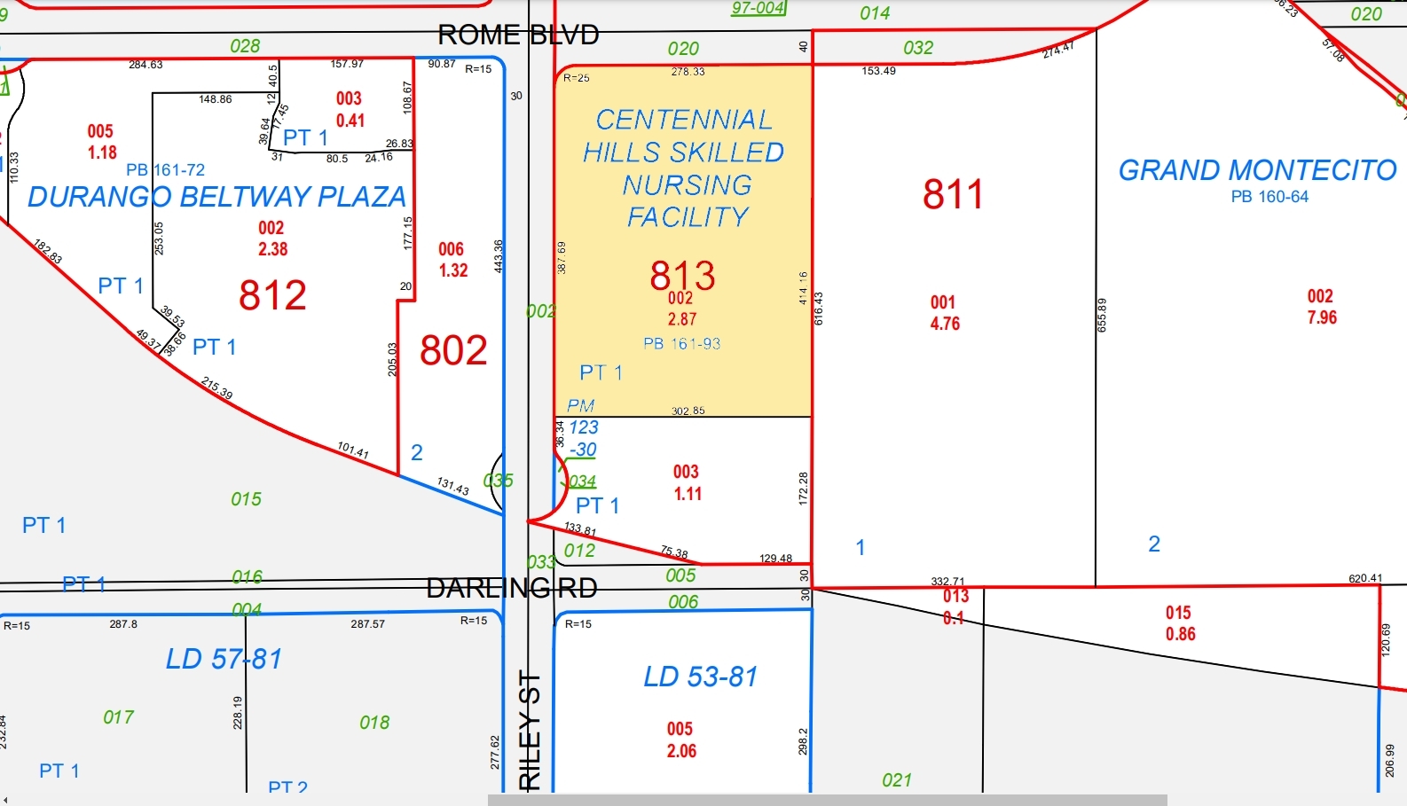 8565 W Rome Blvd, Las Vegas, NV à vendre Plan cadastral- Image 1 de 1