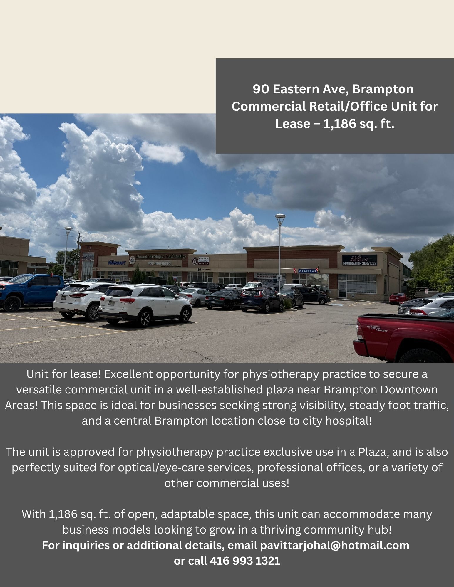90 Eastern Ave, Brampton, ON for lease Other- Image 1 of 1
