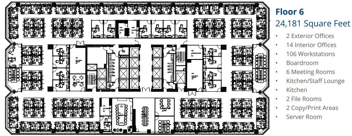 237 4th Ave SW, Calgary, AB for lease Floor Plan- Image 1 of 1