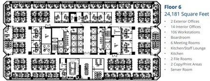 237 4th Ave SW, Calgary, AB for lease Floor Plan- Image 1 of 1