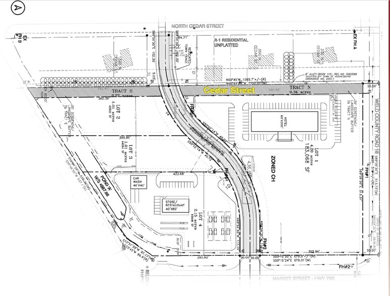 Market St & I-76 Exit, Keenesburg, CO à vendre - Plan cadastral - Image 2 de 7