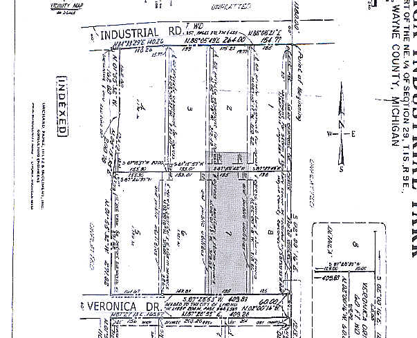 35588 Veronica St, Livonia, MI à vendre - Plan cadastral - Image 3 de 4