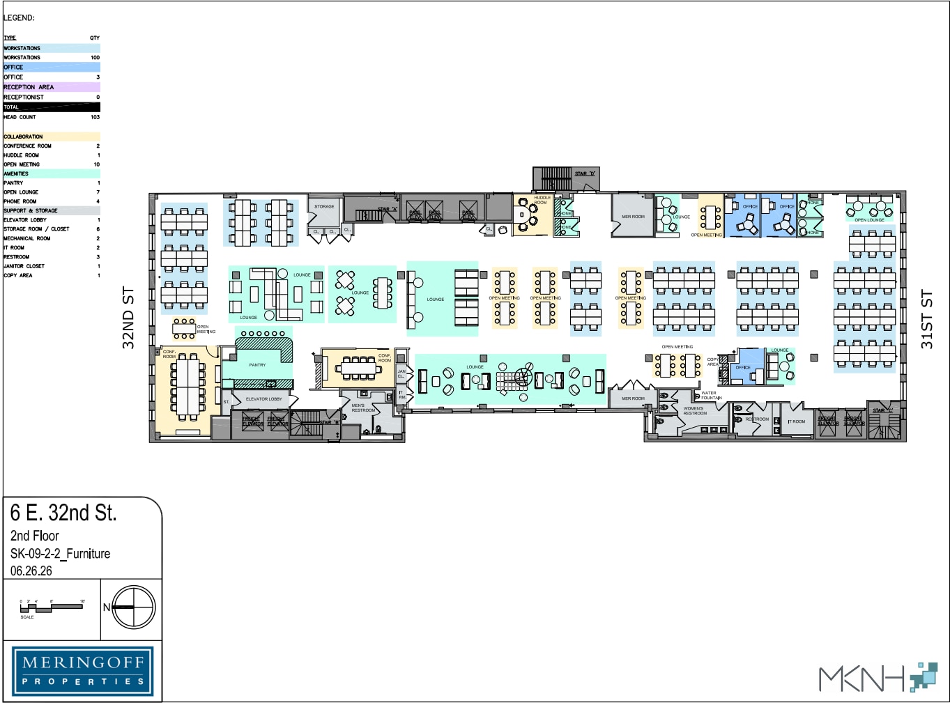 6 E 32nd St, New York, NY for lease Floor Plan- Image 1 of 5