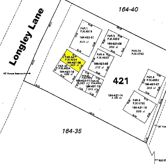5412-5414 Longley Ln, Reno, NV à louer - Plan cadastral - Image 2 de 4
