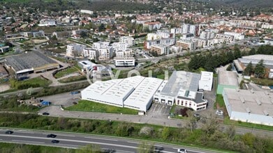 Brignais, RHO - Aerial map view