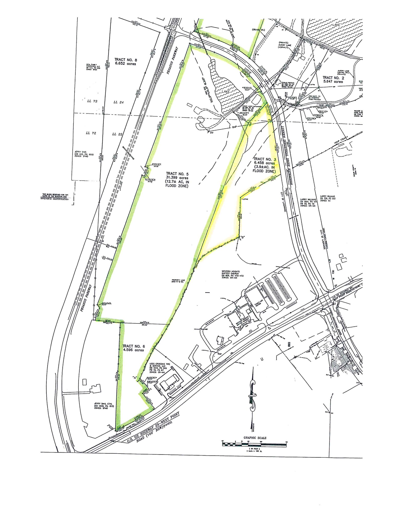 000 Pegasus Pky, Lagrange, GA à vendre Plan cadastral- Image 1 de 2