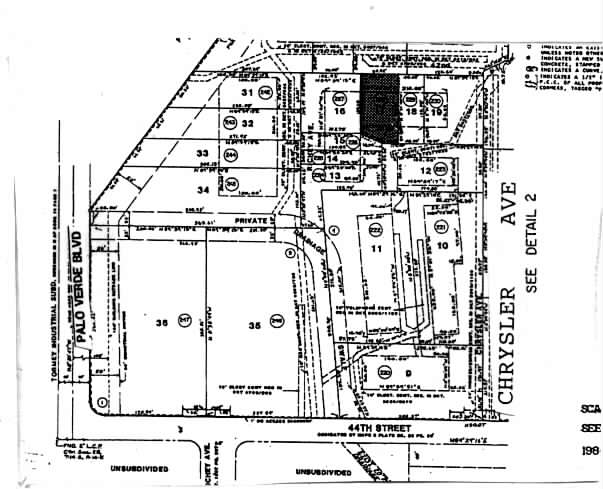 3562 E 42nd St, Tucson, AZ à vendre - Plan cadastral - Image 2 de 5