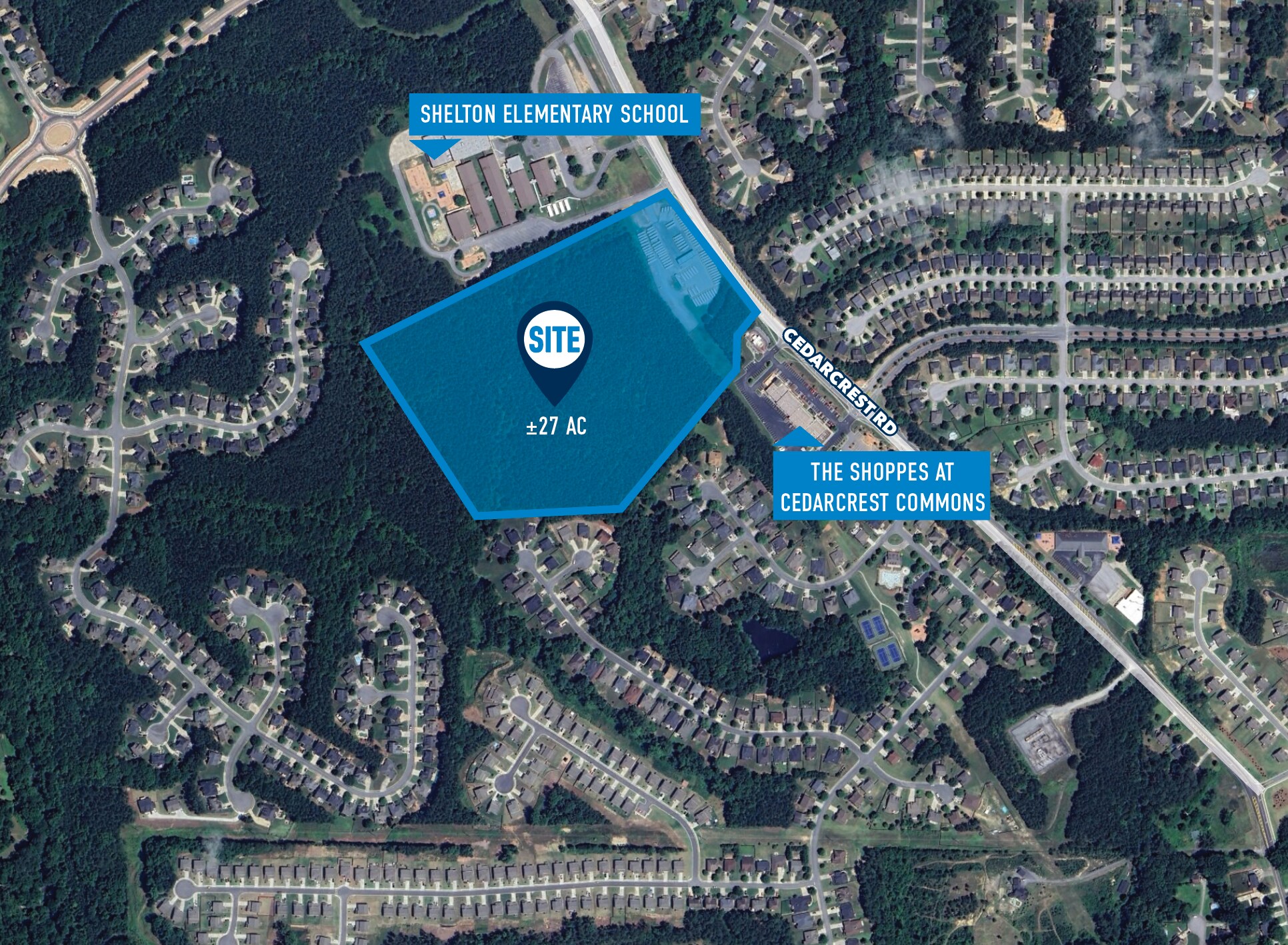 1531 Cedarcrest Rd, Dallas, GA à vendre Aérien- Image 1 de 2