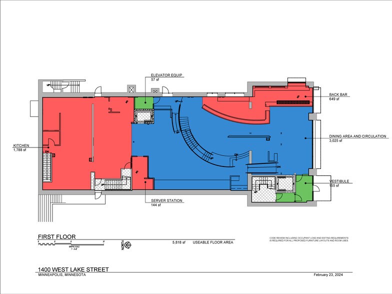 1402 W Lake St, Minneapolis, MN à vendre - Plan d’étage - Image 2 de 26