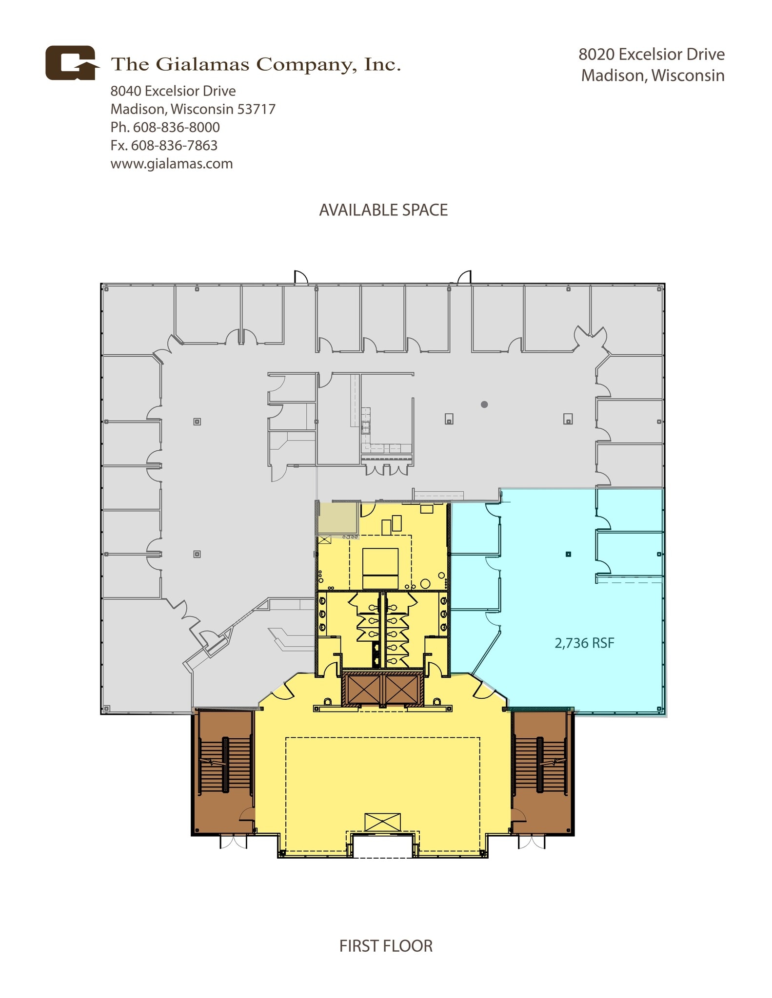 8020 excelsior Dr, Madison, WI for lease Site Plan- Image 1 of 1
