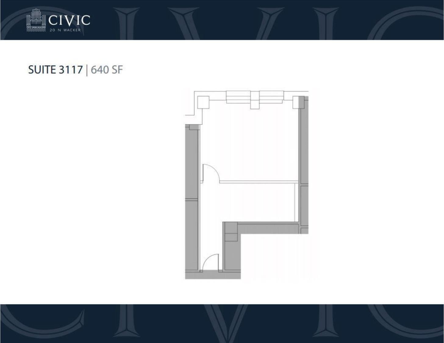 20 N Wacker Dr, Chicago, IL for lease Floor Plan- Image 1 of 3