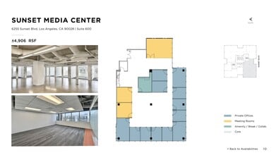 6255 W Sunset Blvd, Los Angeles, CA for lease Site Plan- Image 1 of 1