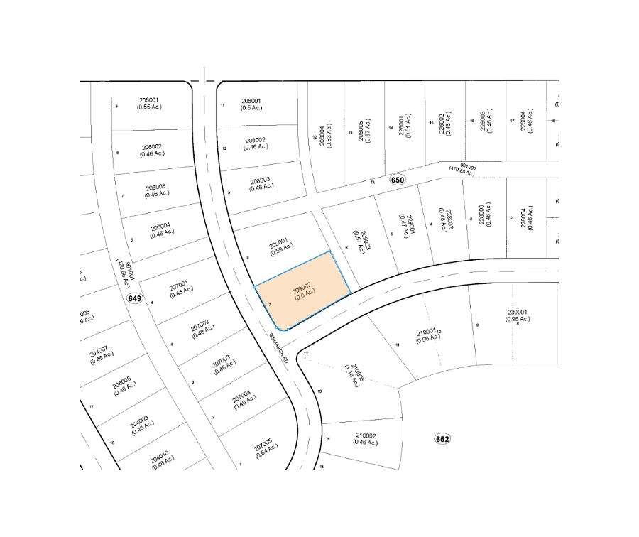 1030 Navigator Rd, Punta Gorda, FL à vendre Plan cadastral- Image 1 de 2