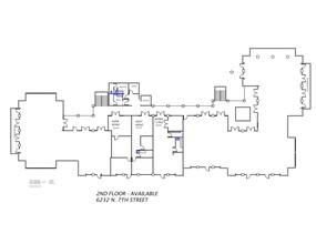 6232 N 7th St, Phoenix, AZ à louer Plan de site- Image 2 de 2