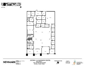 7501 Esters Blvd, Irving, TX for lease Floor Plan- Image 1 of 2