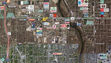 3901-3925 N Richards St, Milwaukee, WI - AERIAL map view