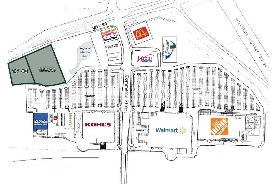 Highway 23, Lake Delton, WI à louer - Photo du bâtiment - Image 3 de 4