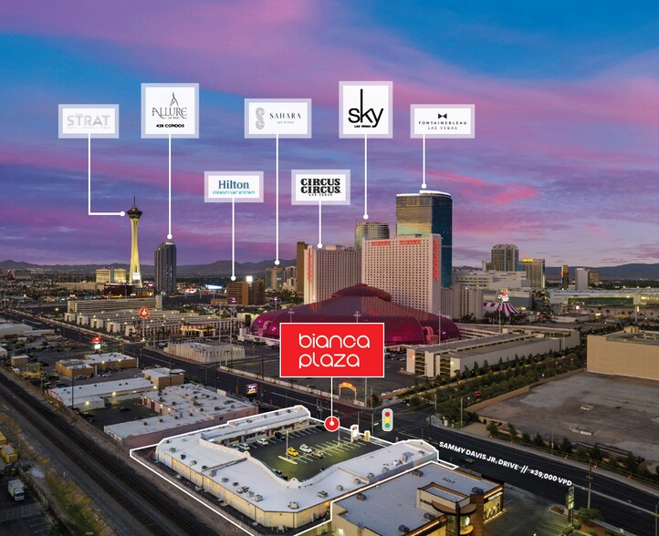 2971 Sammy Davis Jr Dr, Las Vegas, NV à vendre - Aérien - Image 2 de 9