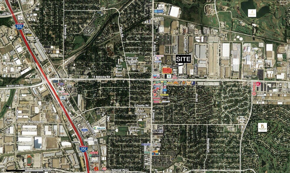 1907-1957 E Belt Line Rd, Carrollton, TX à louer - Aérien - Image 2 de 3