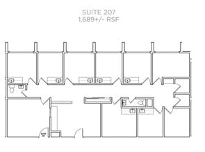 1300 S Eliseo Dr, Greenbrae, CA for lease Floor Plan- Image 1 of 1