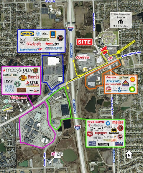 NEC E Boughton Rd, Woodridge, IL à louer - Photo du bâtiment - Image 3 de 3