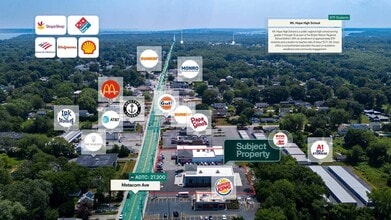 615 Metacom Ave, Warren, RI - AERIAL  map view