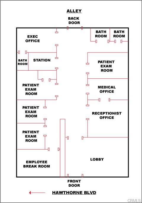16705 Hawthorne Blvd, Lawndale, CA à louer Plan d’étage- Image 1 de 21