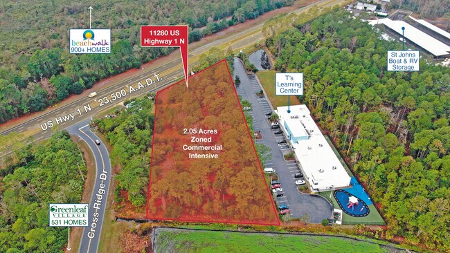 Plus de détails pour 11280 US Hwy 1 N, Ponte Vedra, FL - Terrain à louer
