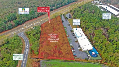 11280 US Hwy 1 N, Ponte Vedra, FL - Aerial  map view