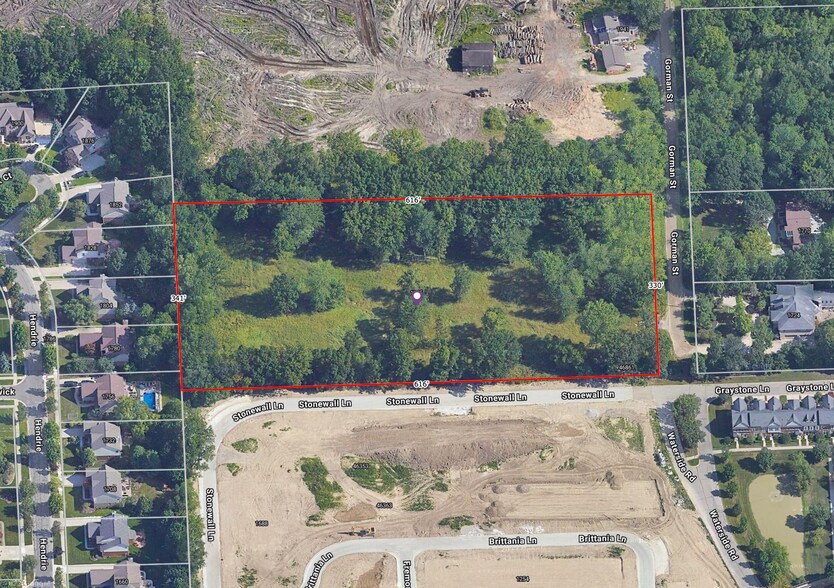 1725 Gorman St, Canton Township, MI for sale - Aerial - Image 1 of 4