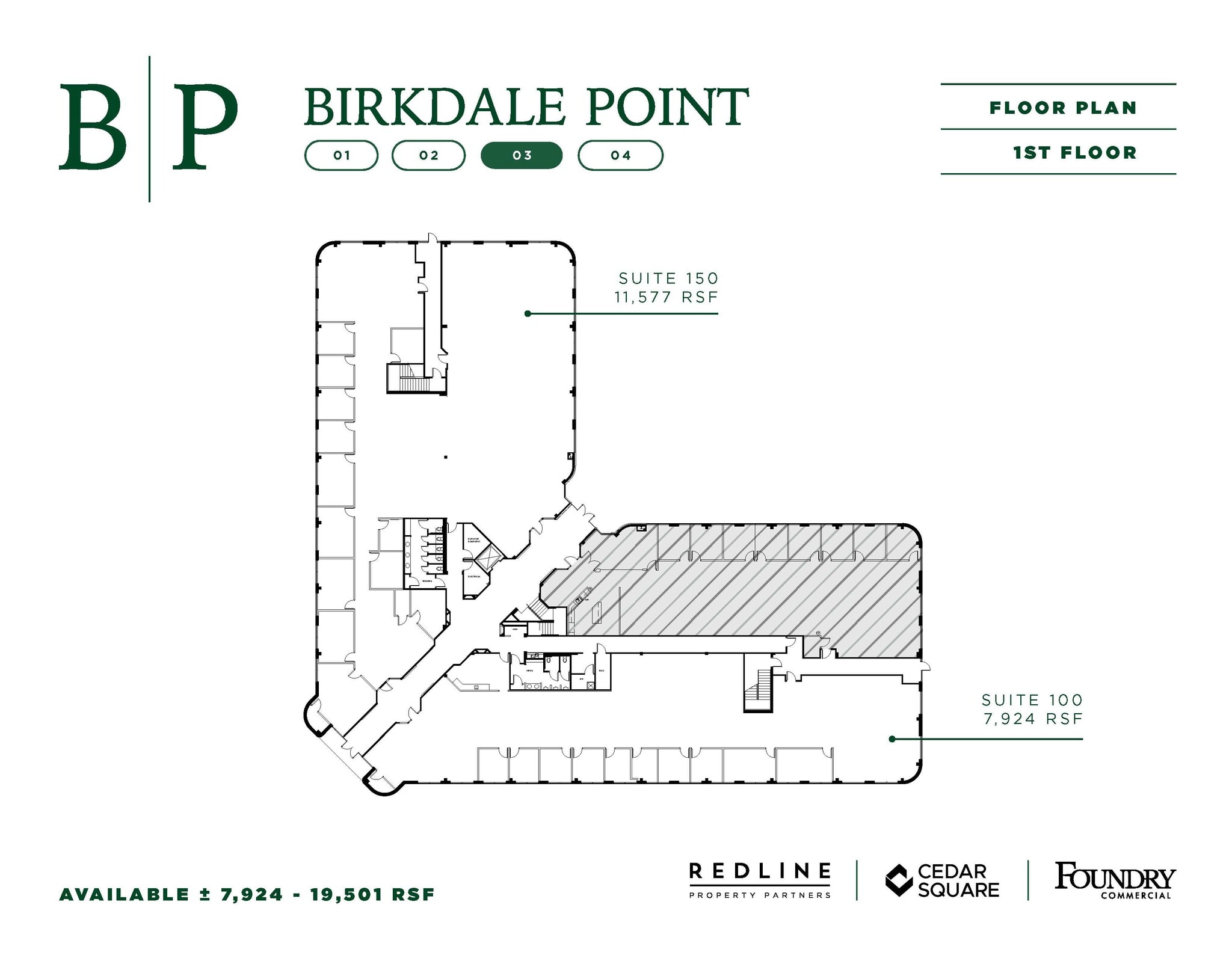 8900 NorthPointe Executive Park Dr, Huntersville, NC à louer Plan d’étage- Image 1 de 1