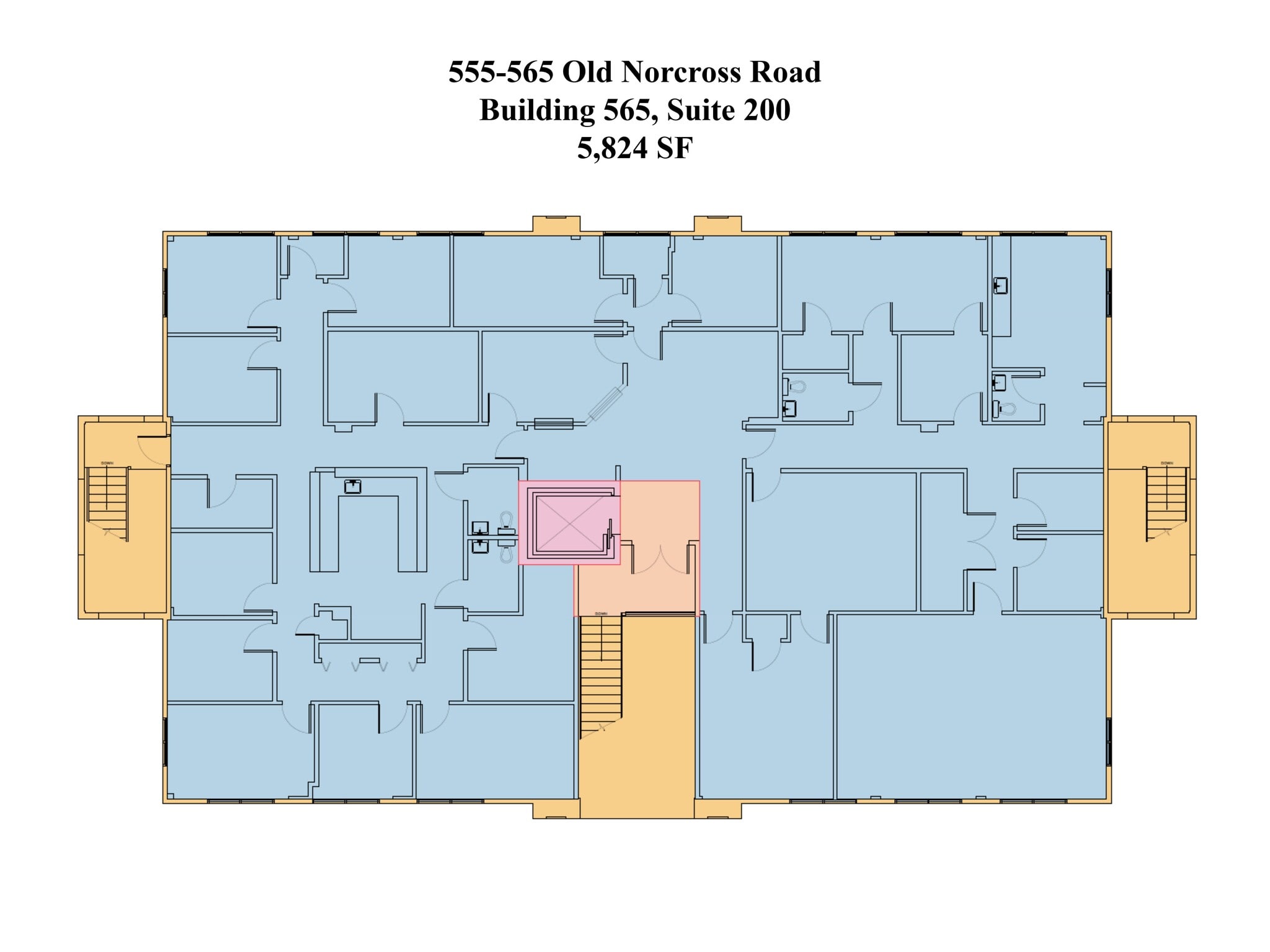 565 Old Norcross Rd, Lawrenceville, GA for lease Site Plan- Image 1 of 1