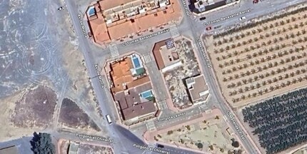 Abarán, MUR - Aerial  map view