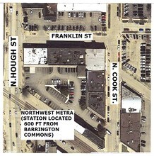 100-130 Barrington Commons Ct, Barrington, IL - AERIAL  map view