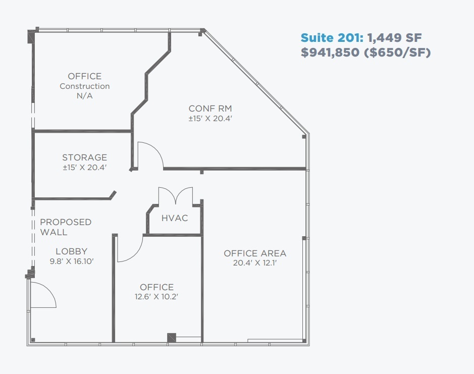 5080 Shoreham Pl, San Diego, CA 92122 - Unité 201 -  - Plan d’étage - Image 1 of 1