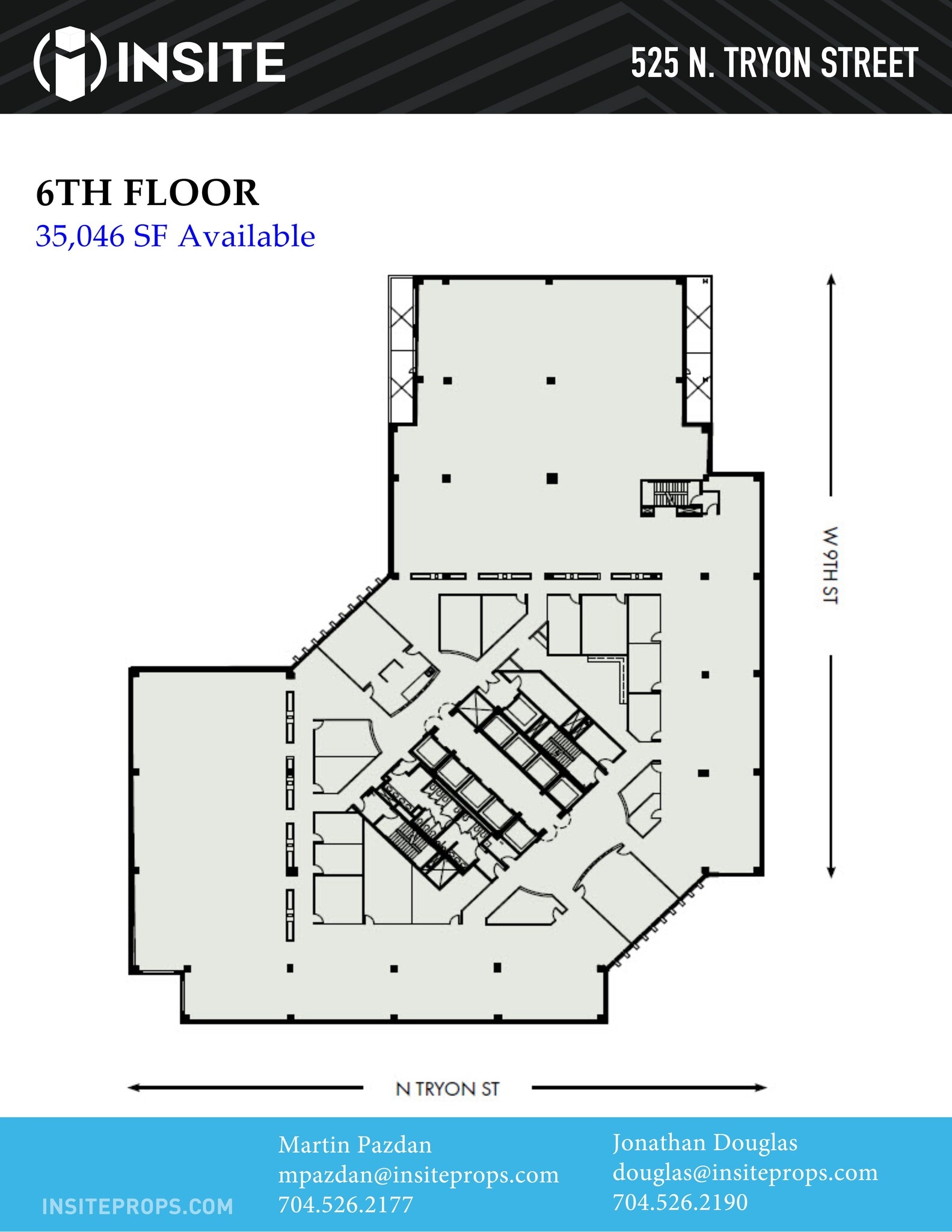 525 N Tryon St, Charlotte, NC for lease Site Plan- Image 1 of 1