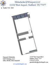 11104 W Airport Blvd, Stafford, TX à louer Plan d’étage- Image 1 de 1