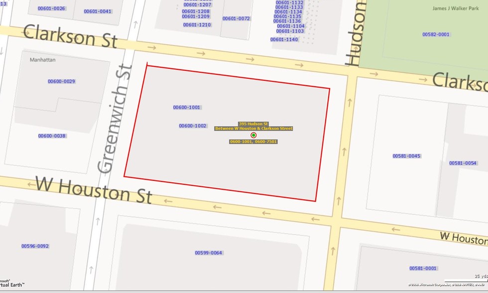 395 Hudson St, New York, NY à vendre - Plan cadastral - Image 1 de 1